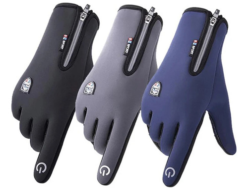 Guantes Softshell Touch Screen Táctiles Impermeables 