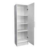 Despensero 1 Puerta 40x30x150 Organizador Blanco Wengue & #