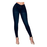 Jeans Mujer Pantalón Colombiano Mezclilla Strech Push Up 148