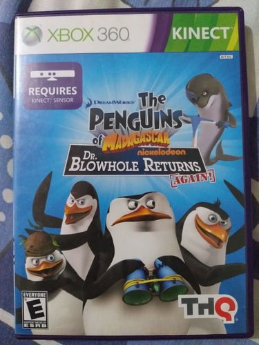 Jogo The Penguins Of Madagascar Dr Blowhole Returns  Xbox360