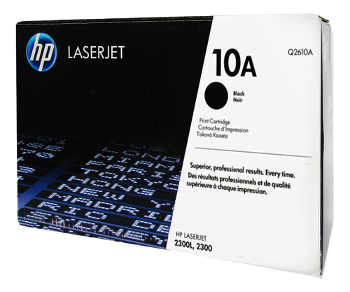 Cartucho De Toner Hp 10a (q2610a) Negro, 100% Original