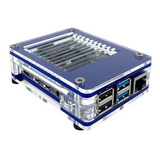 Case Kit C4labs Compatible Con Raspberry Pi 4b -plateado