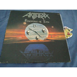 Anthrax- Persistence Of Time(vinilo)1990 Bra, Insert 