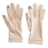 Guantes De Mujer, Coolibar Small Beige 1