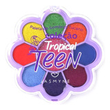 Paleta De Sombras Jasmyne Tropical Teen Tucano C 10g