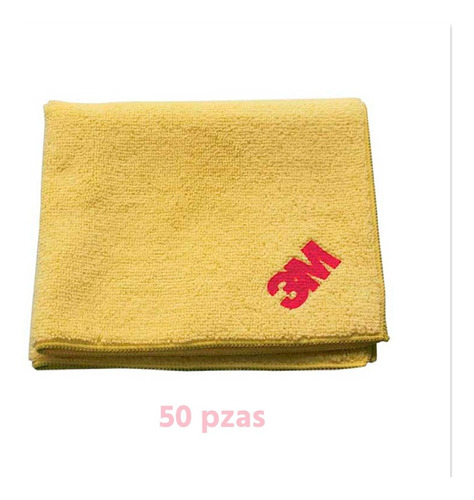 Paño Absorbente 3m De Microfibra 36x36 Cm Caja De 50 Pzas