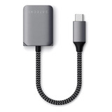 Hub Usb-c Satechi Adaptador Aúdio P2 + Pd 30w Space Gray