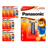8 Baterias Alcalinas 9v Panasonic