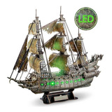 El Caleuche Holandes Errante Puzzle 3d - Led - 360 Piezas