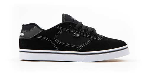 Tênis Hocks Skate Flat Lite Black Line White Preto Branco