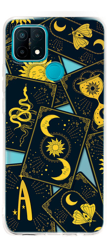 Funda Para Oppo Cartas Tarot Personalizada Con Inicial