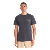 Polera Quiksilver Into Clouds Hombre Charcoal Heather