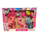 Ponys Con Accesorios My Happy Horse Set Ponys X 3 Playking