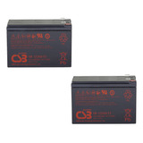 2 Baterias Eaton 12v 9ah Pwhr1234w2fr Sms Apc Alarmes 