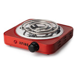 Fogão Cooktop Elétrica Xfire Fogão Cooktop Portátil Xf-fog-0003 Vermelho 127v