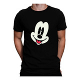 Camiseta Mickey Mouse Rosto Masculina Camisa Do Mickey Geek