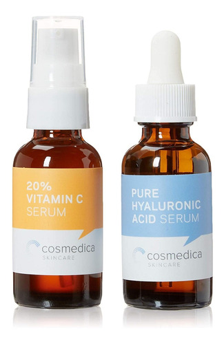 Vitamin C Serum Y Puro Ácido Hialurónico