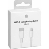 Cable Usb-c Lightning iPhone X Xs Xr Original