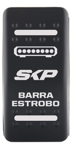 Switch Botón Barra Estrobo (on)-on-off Estilo Maverick X3