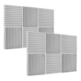 Paneles De Espuma Acústica 12 Unidades/paquete De 30 X 30 X