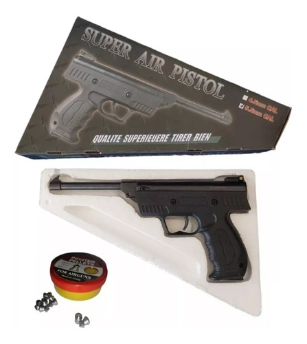Pistola Luger A Poston Calibre 5.5mm  + Postones