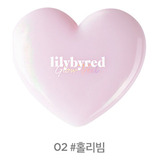 Iluminador Compacto Coreano, Luv Beam Glow Veil Lily By Red Tono Del Maquillaje Rosa Claro