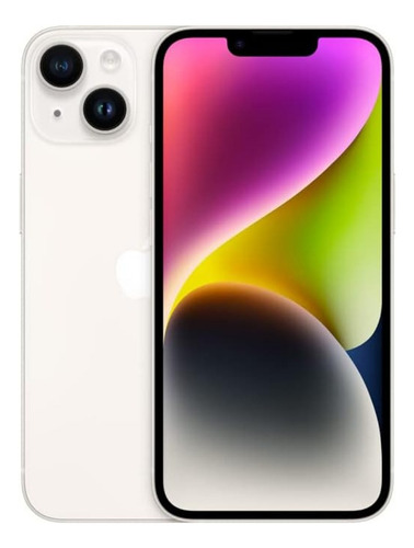 Apple iPhone 14 128gb Branco Lacrado Garantia 1 Ano + Nfe