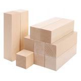 Bloques Grandes De Madera Tallada (paquete De 40), 4 X 1 X 1