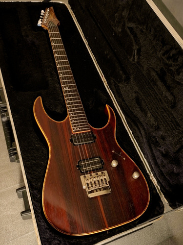 Guitarra Ibanez Rg721rw Premium Charcoal Brown - Sem Juros