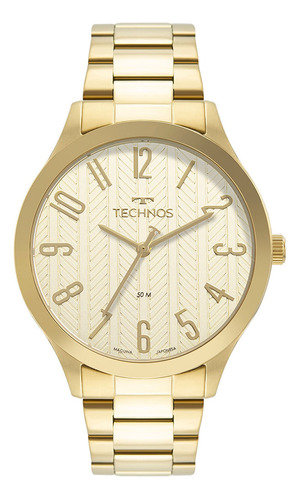 Relógio Technos Feminino Dress Dourado - 2036mse/1x