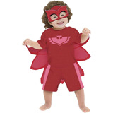 Fantasia Pj Masks Bebê Corujita Menino Gato Ou Lagartixo