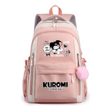 Mochila Escolar Para Estudiantes De Marca Compartida Kuromi