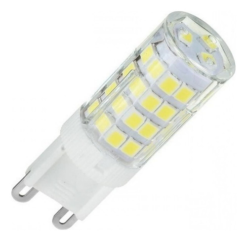 Lâmpada Led Arandela G9 5w Halopin Bipino  Bivolt Branco