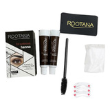 Kit Tintura Henna Cejas Pestañas Extension Color Rootana