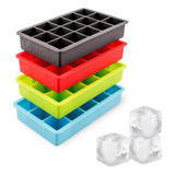 Perfect Cube - Bandejas Para Moldes De Hielo, Silicona Resis