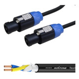 Cable Speakon Roxtone Ssss210l10 10m Alta Calidad