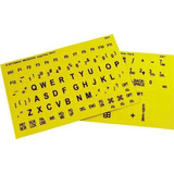 Etiquetas Para Teclado Computadora Braille Ingles