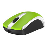 Mouse Inalámbrico Ecologico Recargable Genius Eco-8100 Verde
