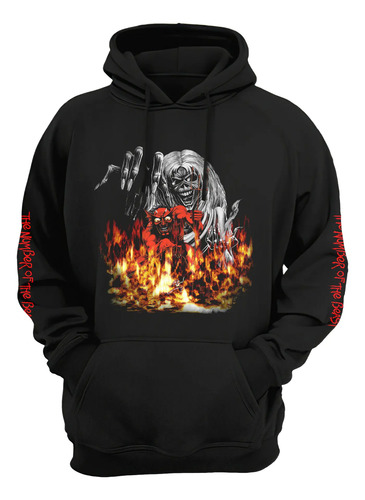Sudadera Iron Maiden, Rock, Metal B5