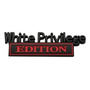 Emblema White Privilege Para Avalanche Silverado Tahoe  Chevrolet Tahoe