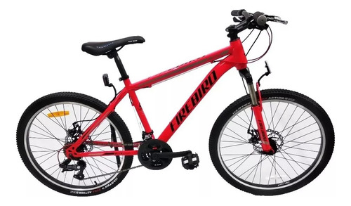 Bicicleta Rodado 24 Mtb Fire Bird 21 Vel Frenos A Discos