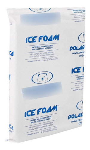 Gelo Artificial Espuma Ice Foam 700g 05 Unidades If7005