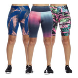 Combo 4 Bermudas Plusais Dia A Dia Estampada Queima Estoque