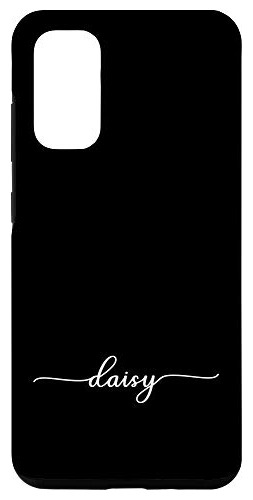 Funda Para Galaxy S20 Daisy Blanco And Negro-02