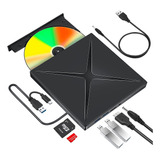 Quemador Lectora Y Grabadora De Dvd/cd Externo Usb Portable