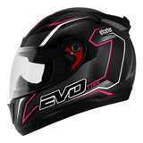 Capacete De Moto Etceter Evoline Feminino Masculino Unissex