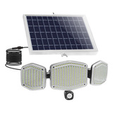 Foco Solar Led Sensor Movimiento 426 Luces Exterior 4400mah