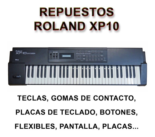 Repuestos De Roland Xp10 Teclas Compatibles Con Fantom