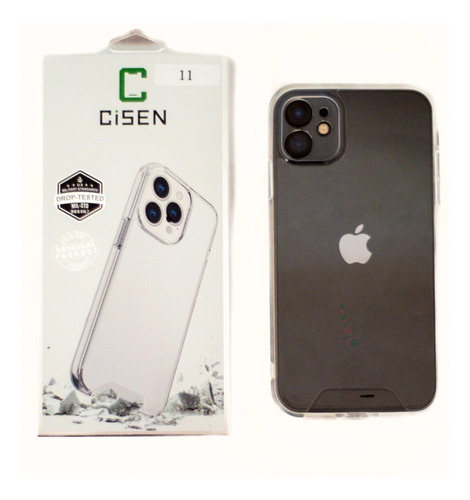 Capinha Clear Case Space P/ iPhone 11 Bordas Quadradas