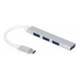 Adaptador Hub Tipo C Thunderbolt A Usb 3.0 4 Usb Macbook